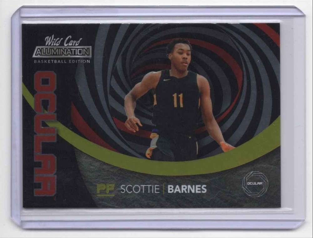 - 2021-22 Wild Card Alumination Ocular Scottie Barnes Toronto Raptors #AOC-20