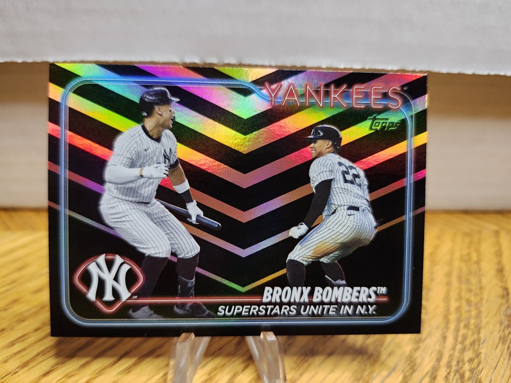 2024 Topps Update Series Veteran Combos US181 Aaron Judge & Juan Soto Baseball Card