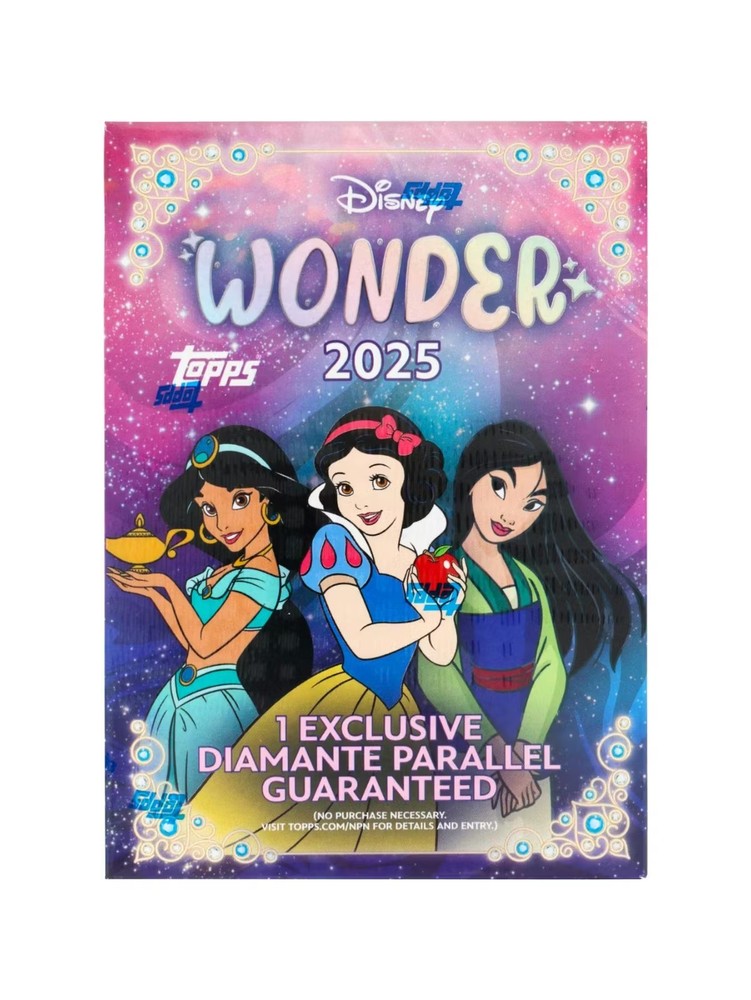 Disney Wonder 7-Pack Blaster Box (Topps 2025) Sealed Factory