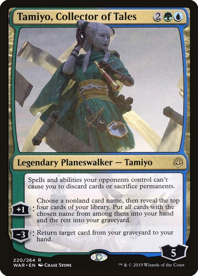 Tamiyo, Collector of Tales War of the Spark Regular
