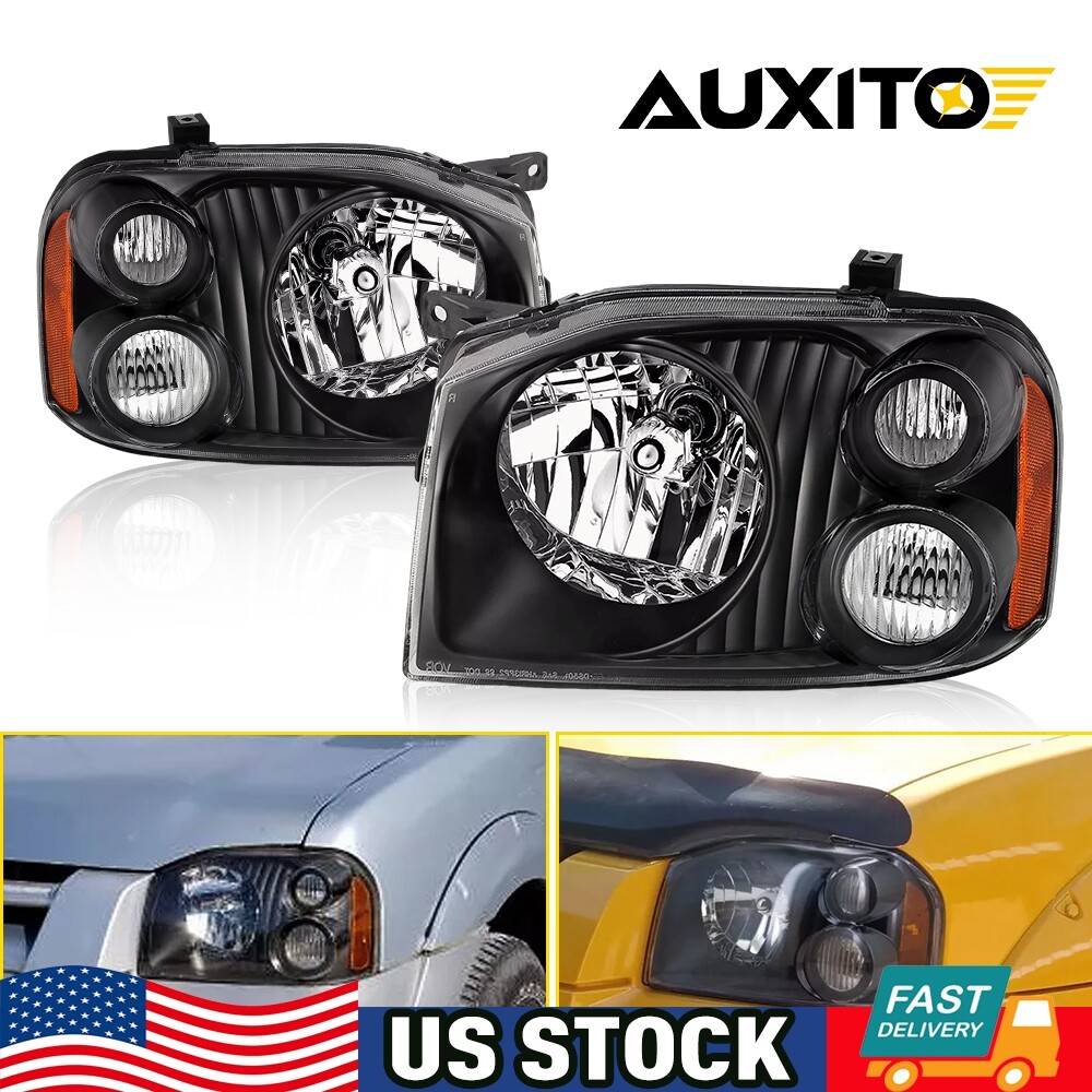 Headlight Assemblies Headlamp For Nissan Frontier 2002-2003 Base 2001-2004
