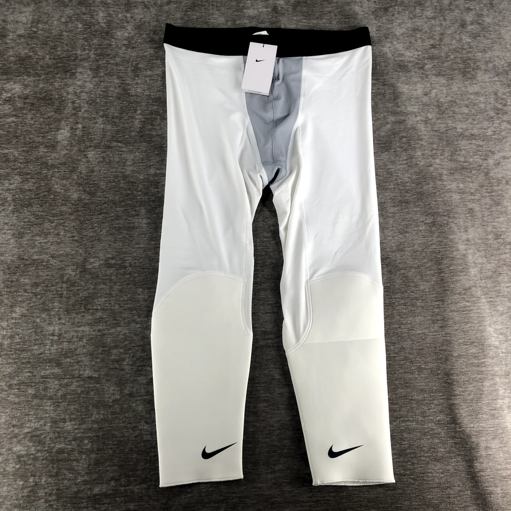 Nike Pro Basketball PE AA0754-100 Men's 2XL Compression Leggings Lower Padded