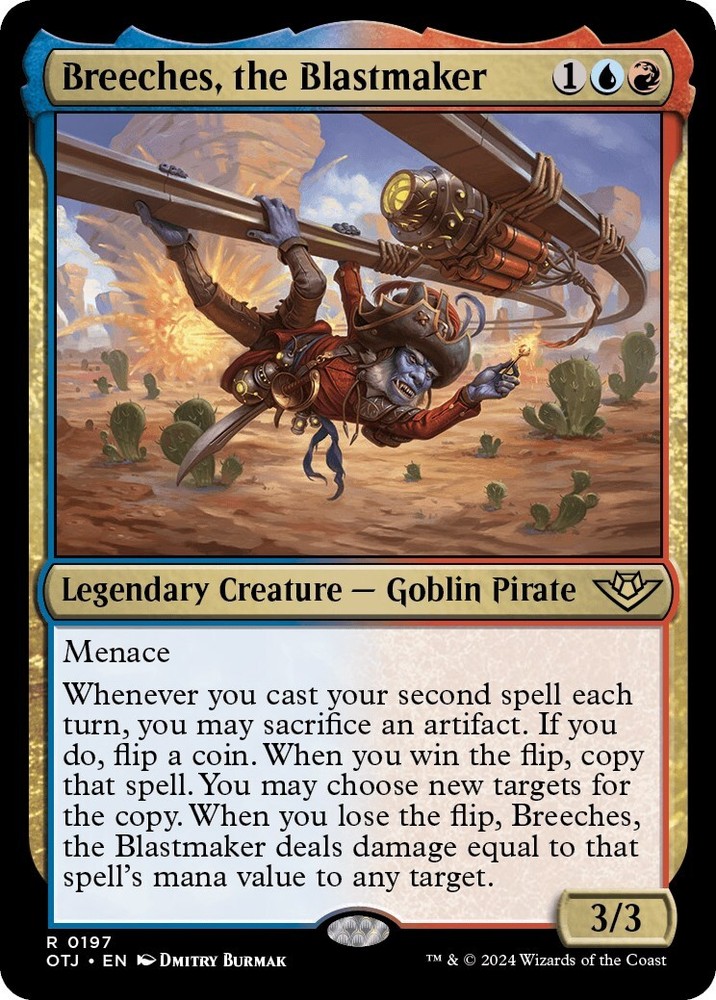 Breeches, the Blastmaker Outlaws of Thunder Junction Foil