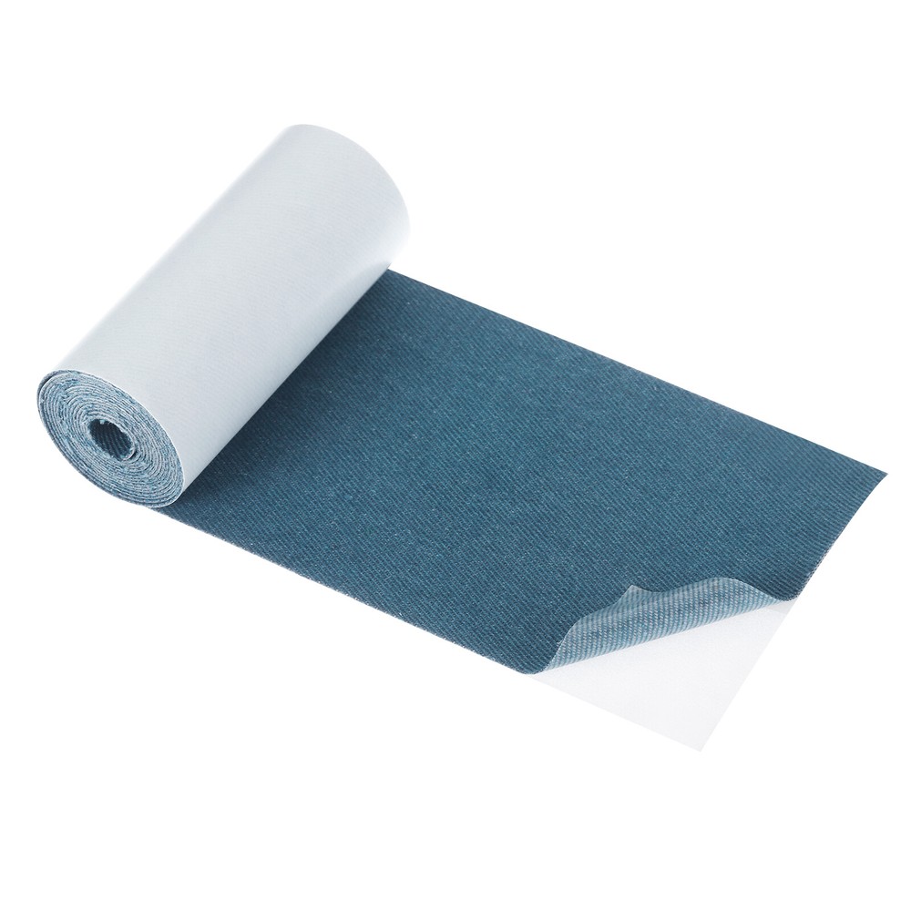 Iron on Denim Repair Patches in Dark Blue, 4x60 Inches for Fabric Fixes