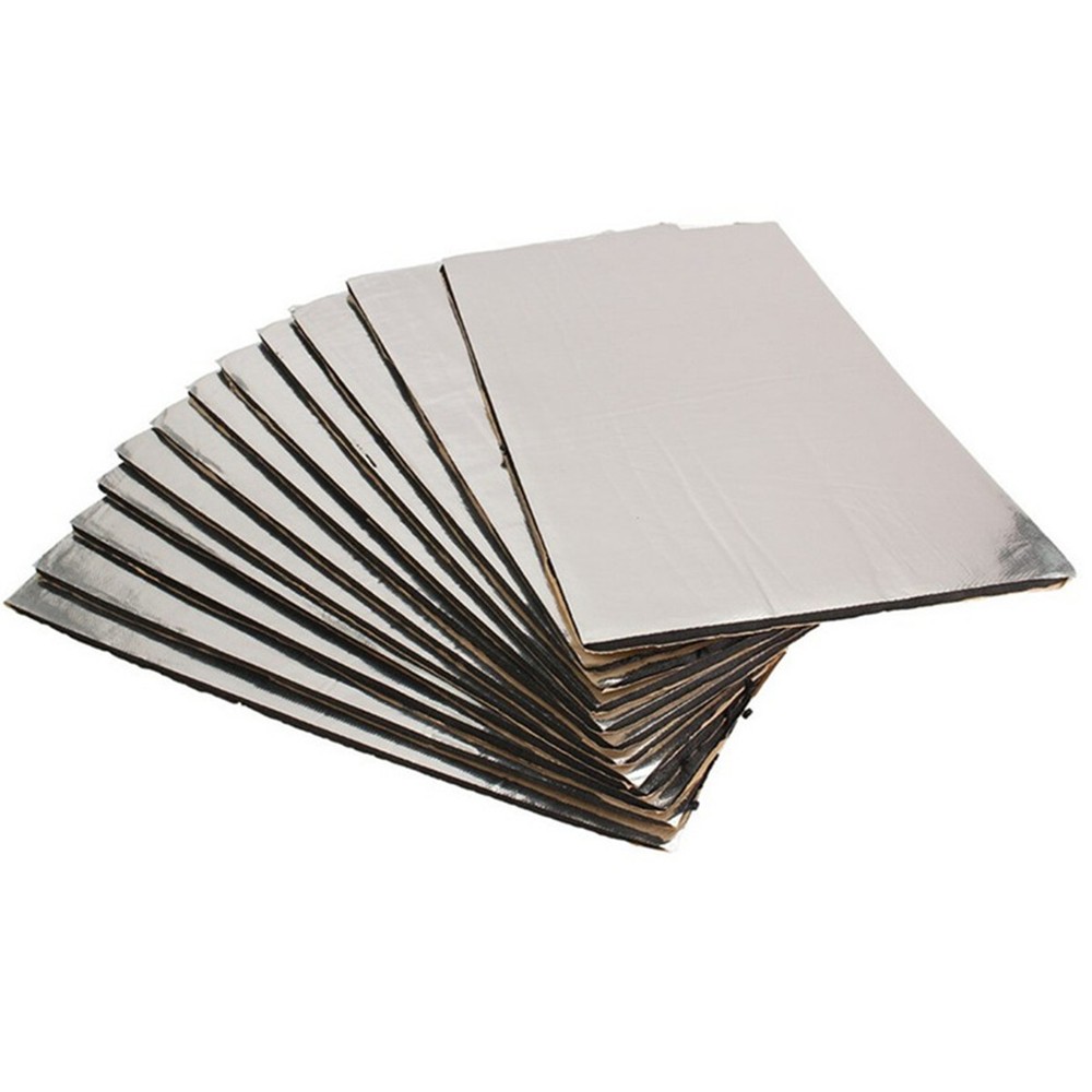12pcs 5mm Car Sound Deadener for Heat Insulation, Firewall, and Waterproofing