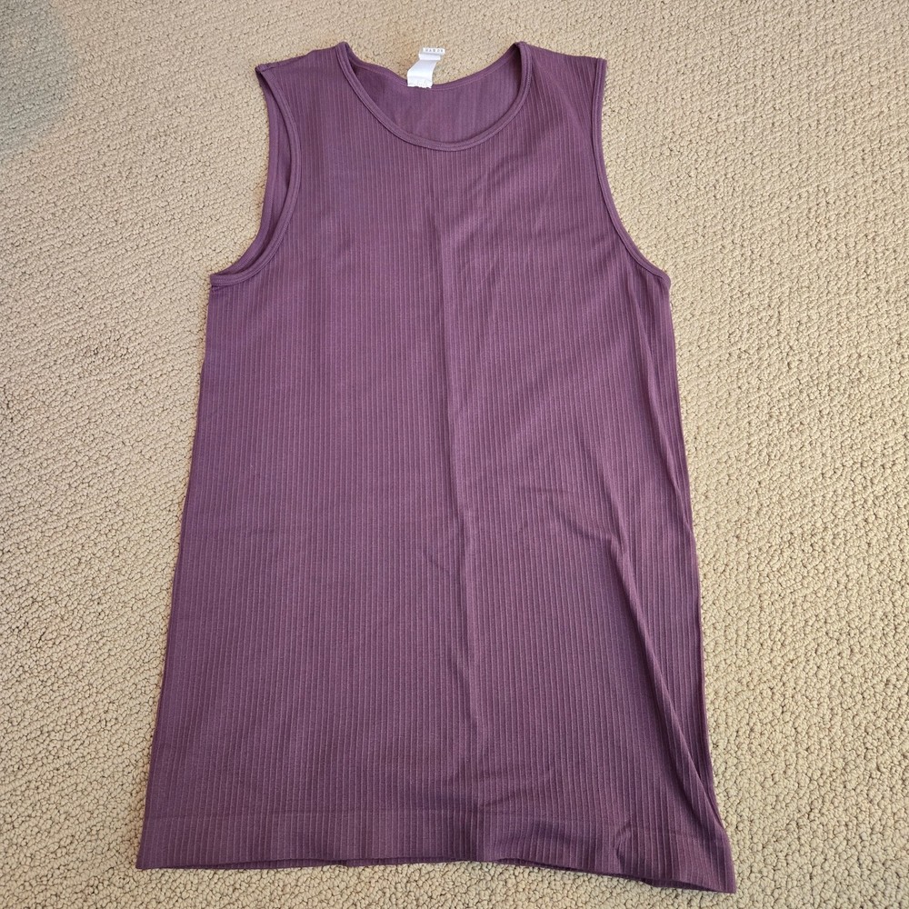 Zyia Active Womens XL Purple Wide Strap Tank