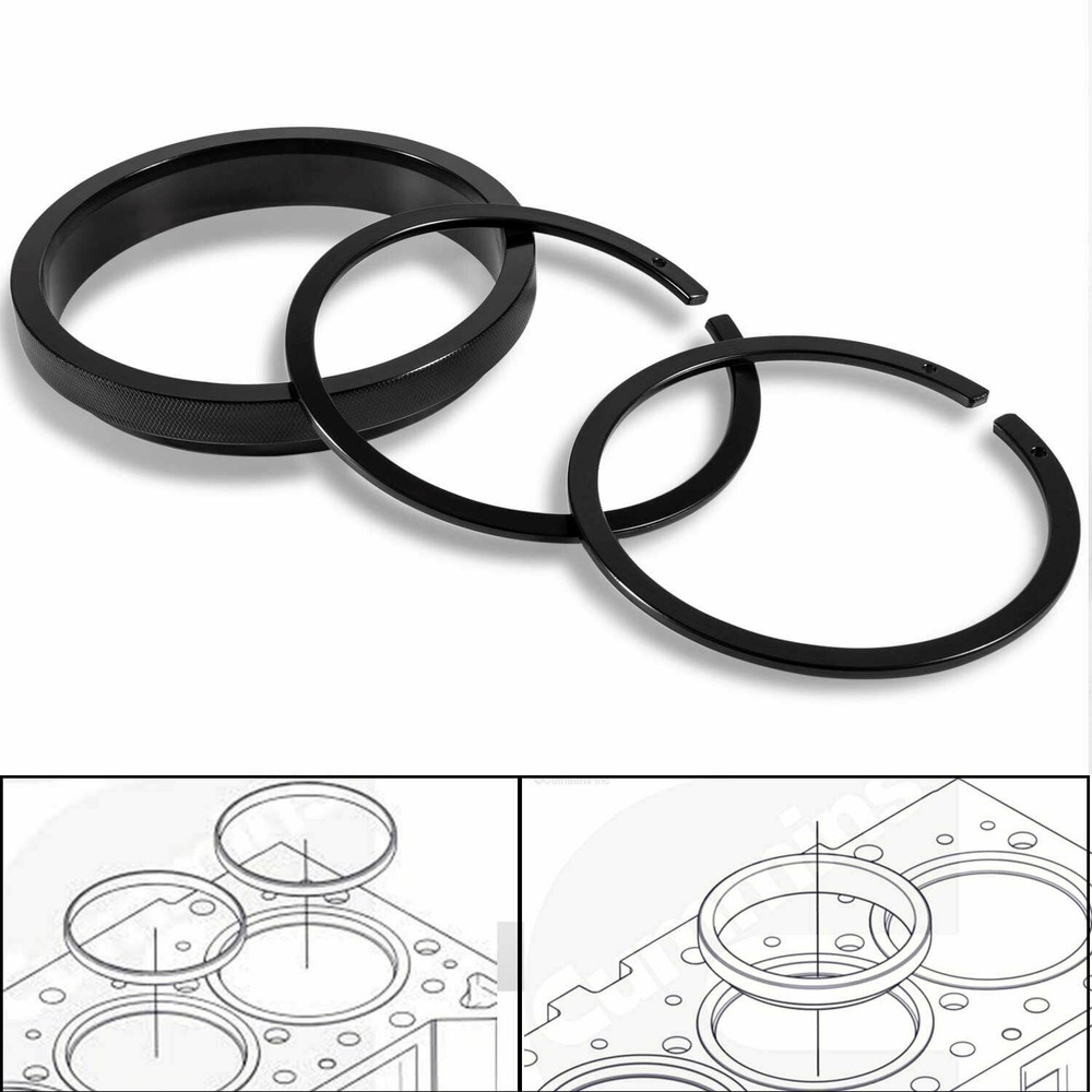 For Cummins ISX Piston Ring Compressor Adapter and Anti-Polishing Ring 5299339