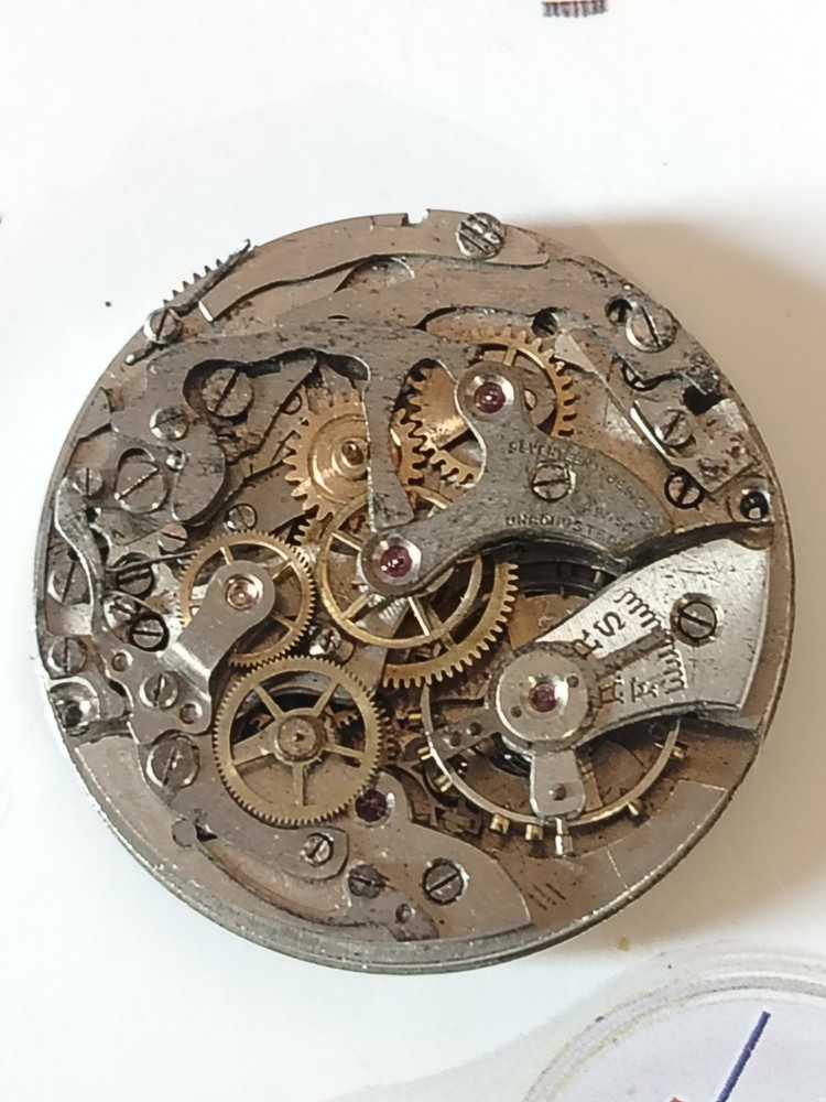 Vintage LANDERON 51 | Chronograph Movement For Spare Parts or Project.