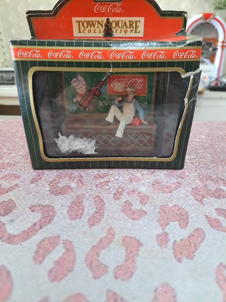 1997 Coca-Cola Town Square Large Billboard CG2404 AE11 Used Excellent