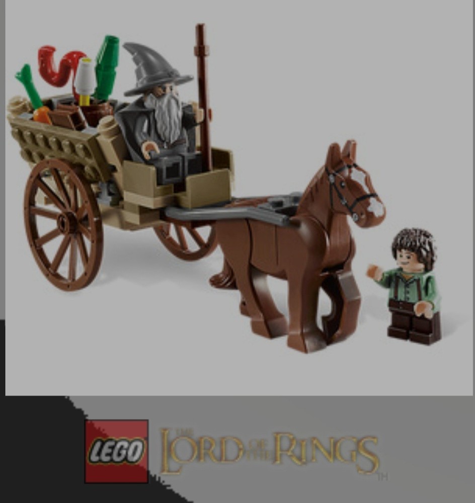 LEGO The Lord of the Rings: Gandalf Arrives (9469) 100% Complete. No Box/Manual.