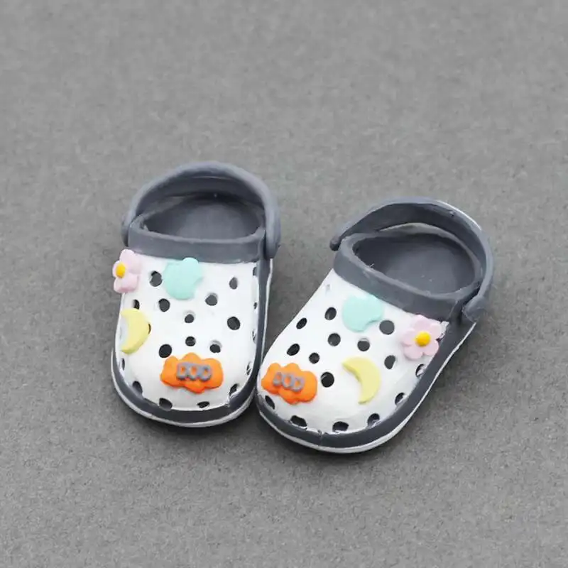 Labubu Doll Slippers 4.3x2.0cm for Macaron Bao-Ao & 15cm EX Figures