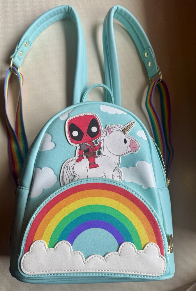 Deadpool Unicorn Loungefly Backpack 30th Anniversary (Funko)