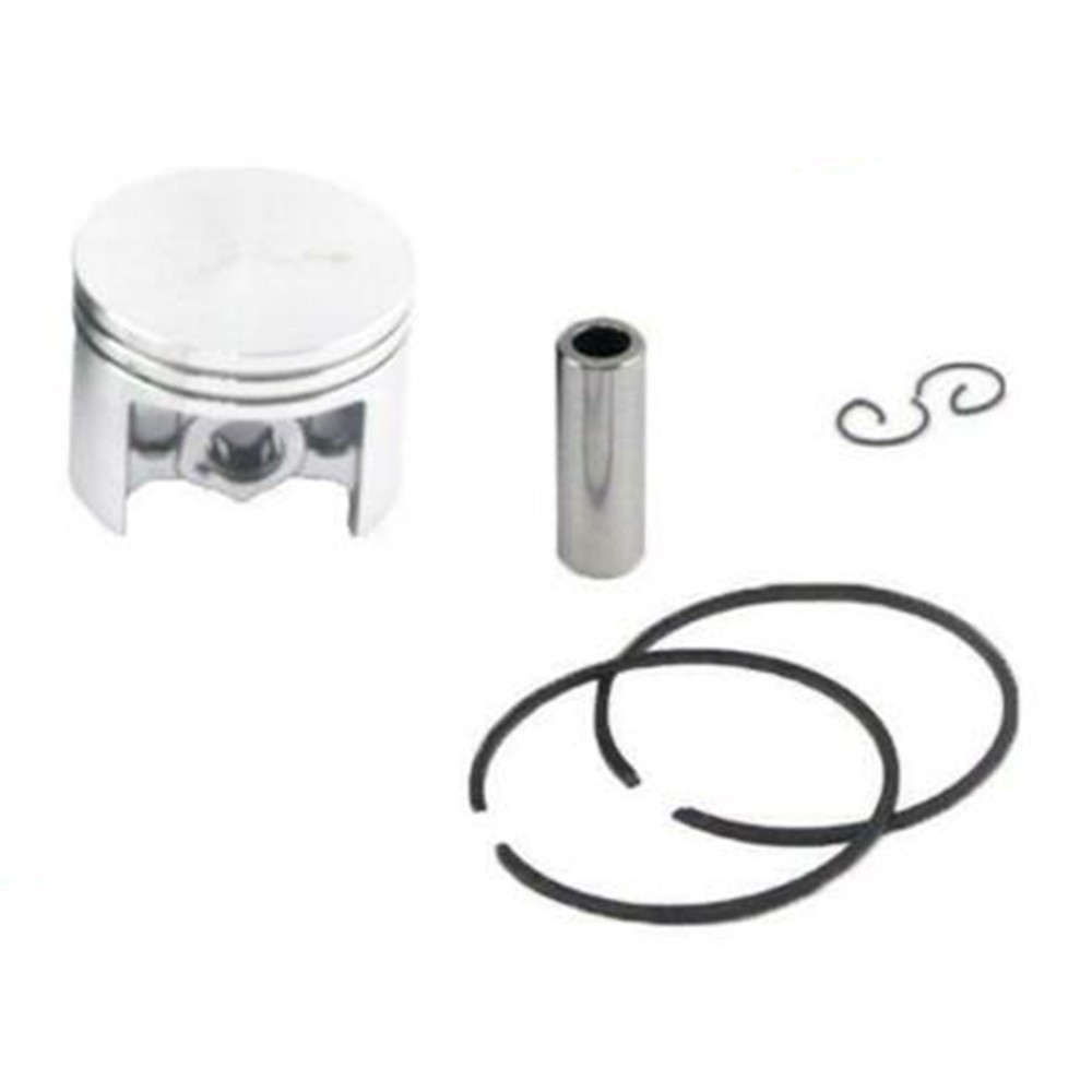 1pc Complete Piston Kit with Rings, Wrist Pin & Circlips