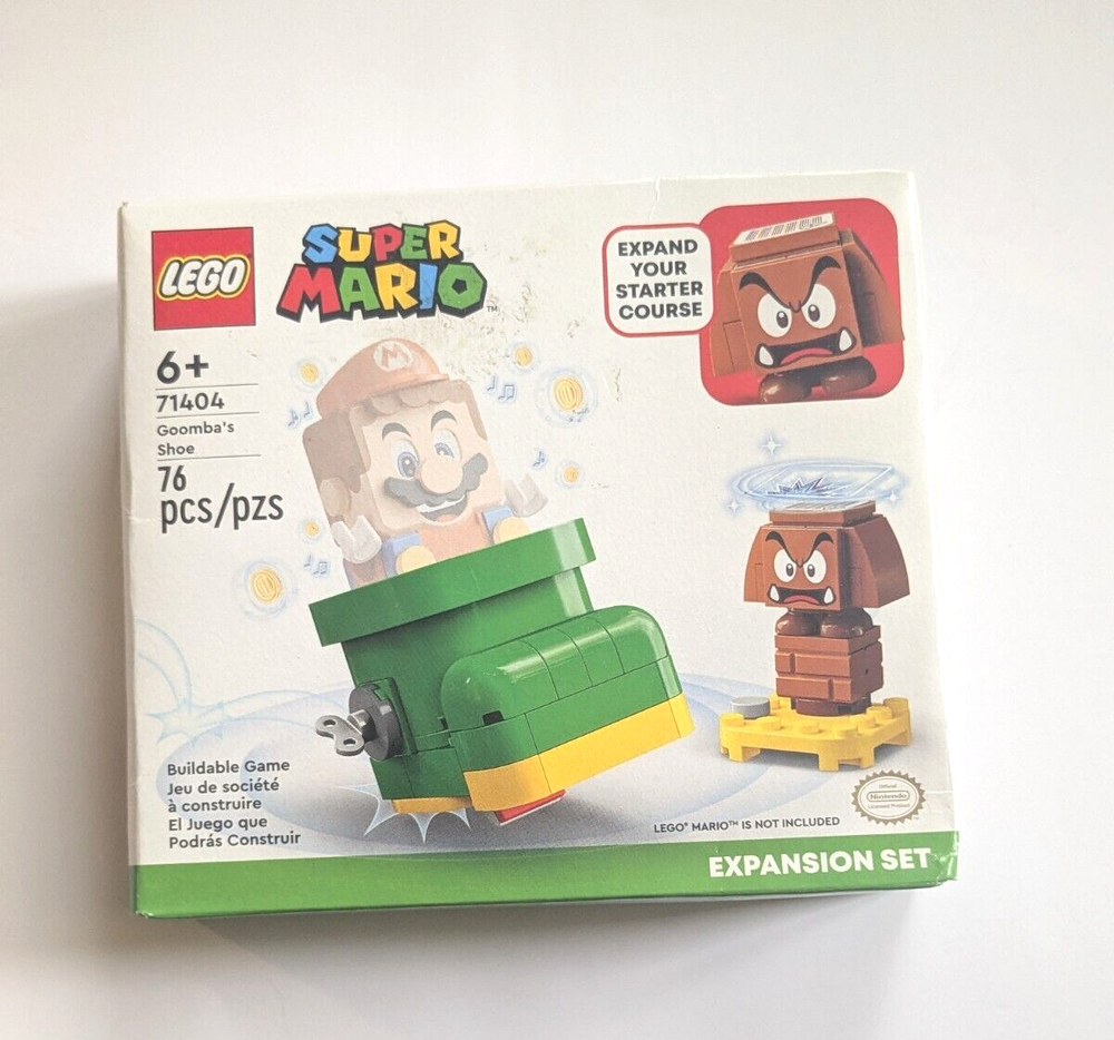LEGO Super Mario Goomba's Shoe Building Set 76 Pieces New