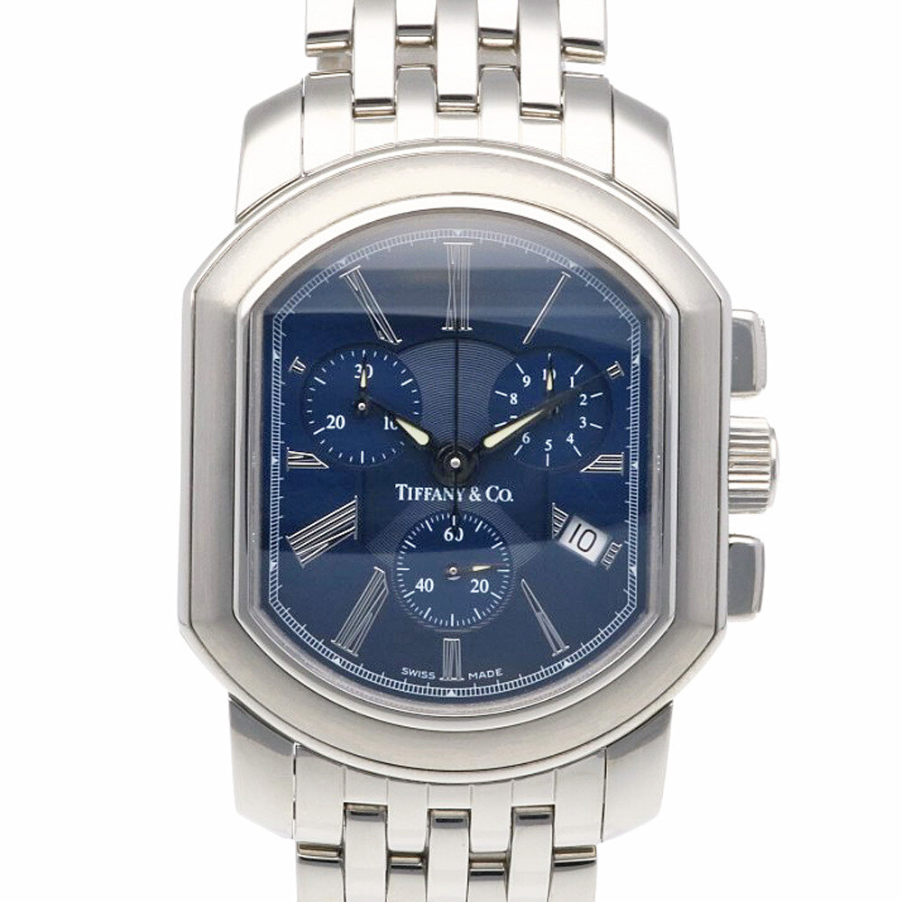 Tiffany Mark Coupe Watch Watch Stainless Steel 18291185 Quartz Men s TIFFANY