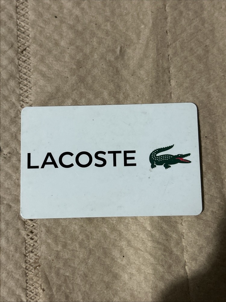 LACOSTE GIFT CARD $81 VALUE-image