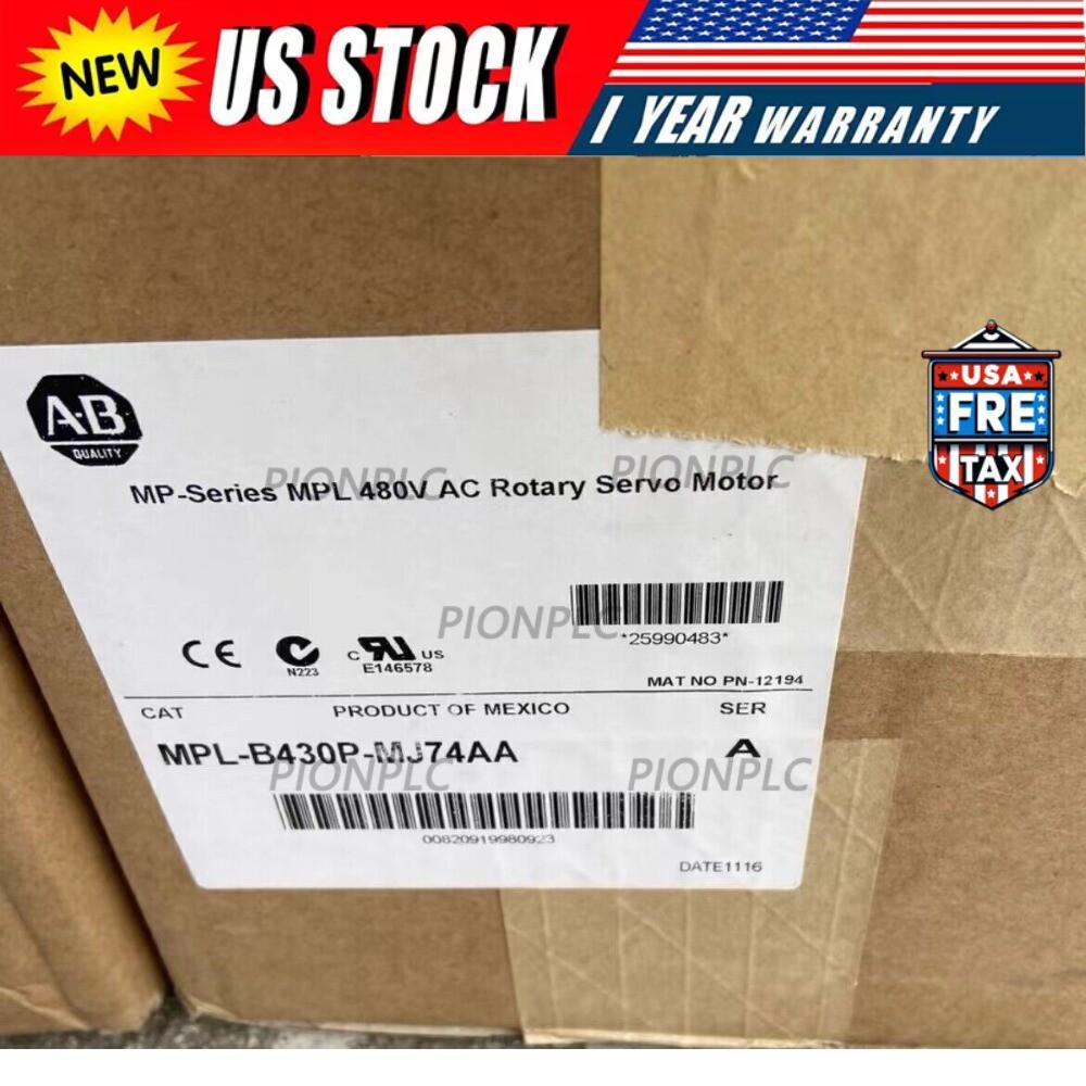 Sealed Allen-Bradley MPL-B430P-MJ74AA  MPLB430PMJ74AA US Free Tax