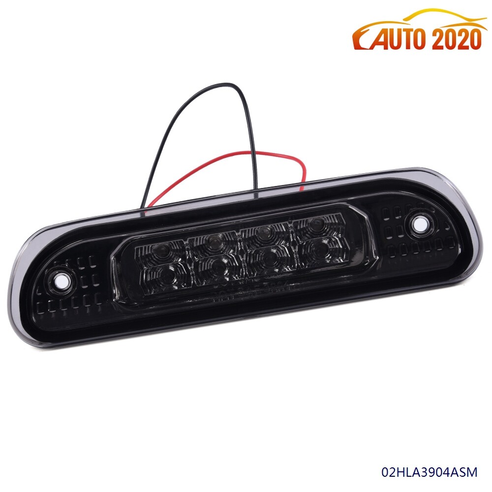 Fit For 99-04 Jeep Grand Cherokee Smoked Len LED Third 3rd Brake Light Tail Lamp