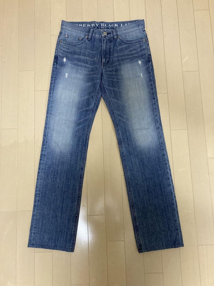 Burberry Black Label mens denim jeans in F/S from Japan