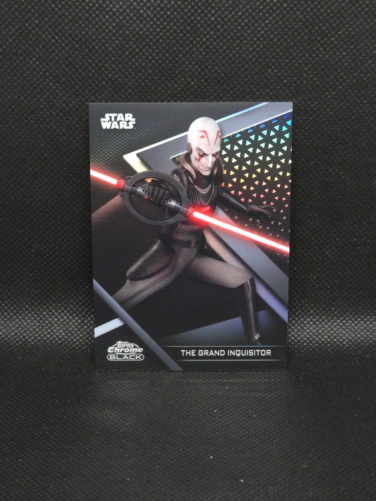 The Grand Inquisitor 2023 Topps Star Wars Chrome Black Refractor Rebels /199 #67