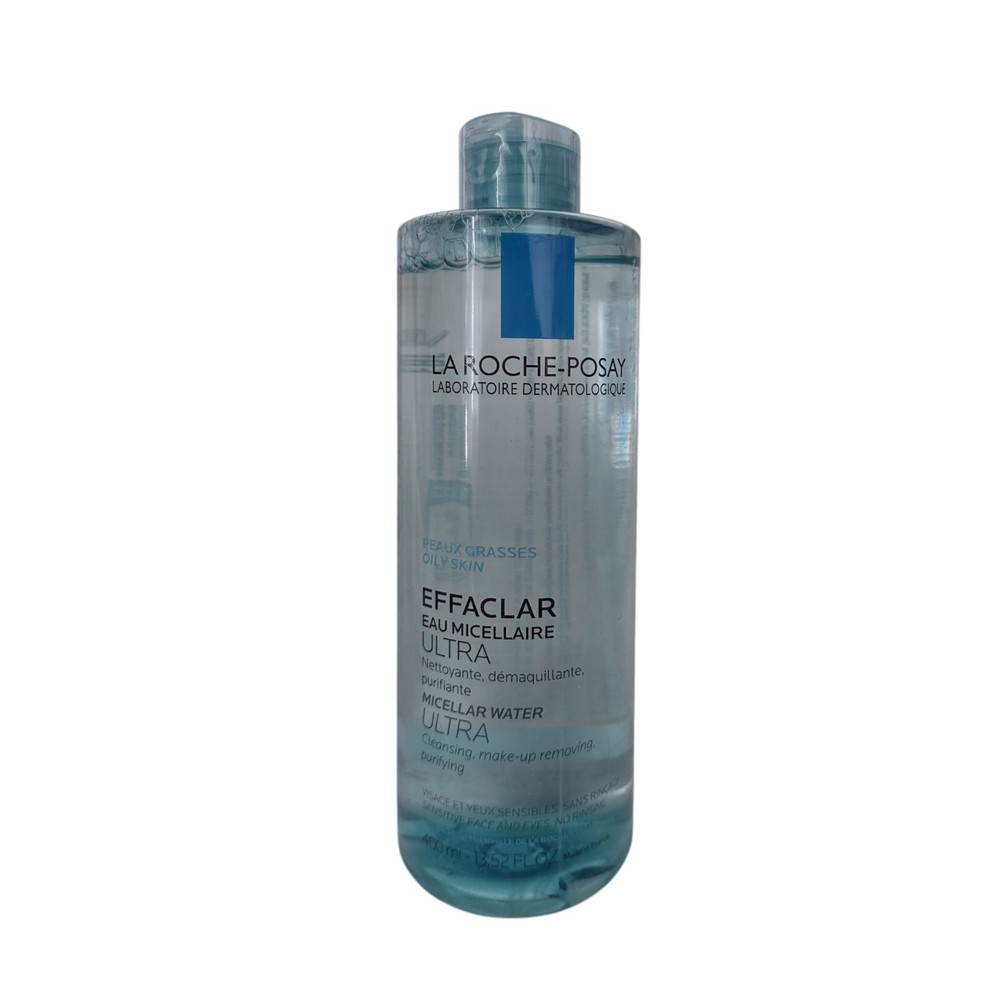 La Roche Posay Effaclar Micellar Water 400ml for Deep Makeup Removal and Cleansing