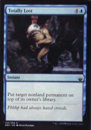 Battlebond Totally Lost Regular Edition MTG Card