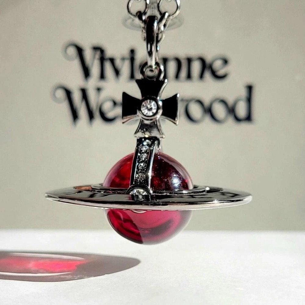 Vivienne Westwood Orb Necklace Mint 80cm R 6CM
