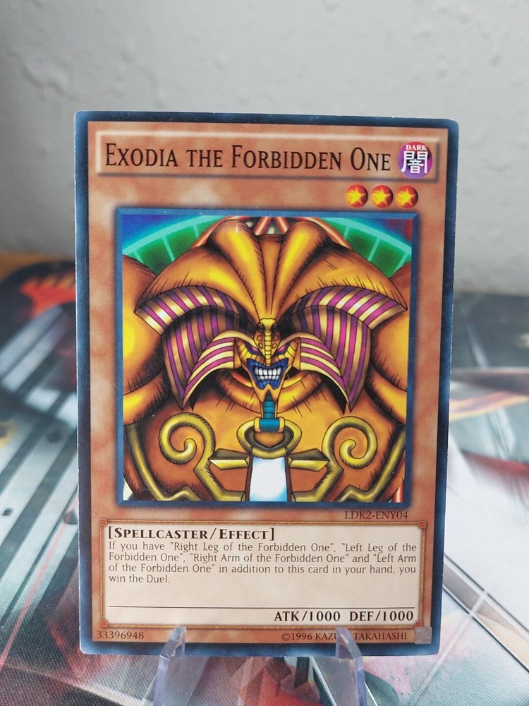 Exodia the Forbidden One Full 5-Card Set Unlimited Common LDK2 YuGiOh LP