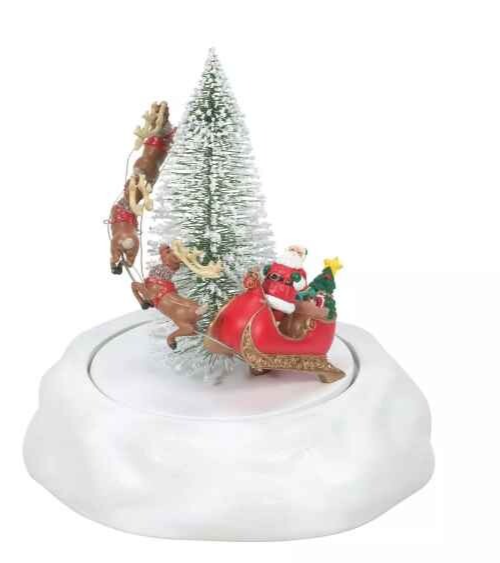 Department 56 Village Accessories - Animated Christmas Eve Sleigh (6009801) -new
