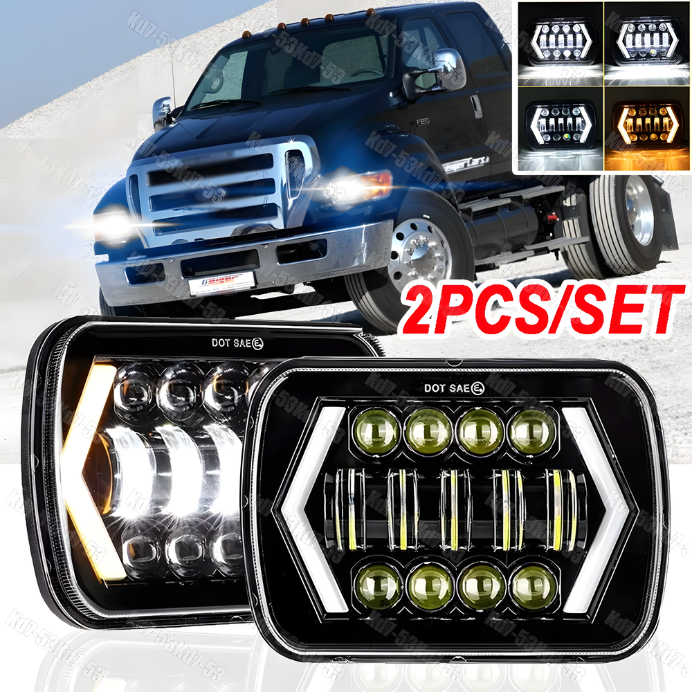 For Ford F-650 F-750 Bronco 120W 5x7