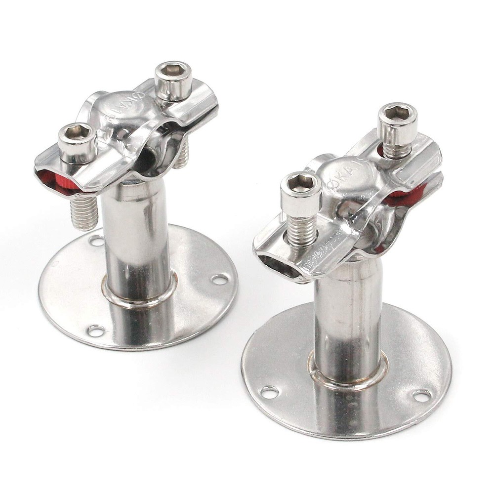 Pipe Bracket Clamp Stainless Steel Wall Mount Ceiling Mount Pipe Support Adjusta