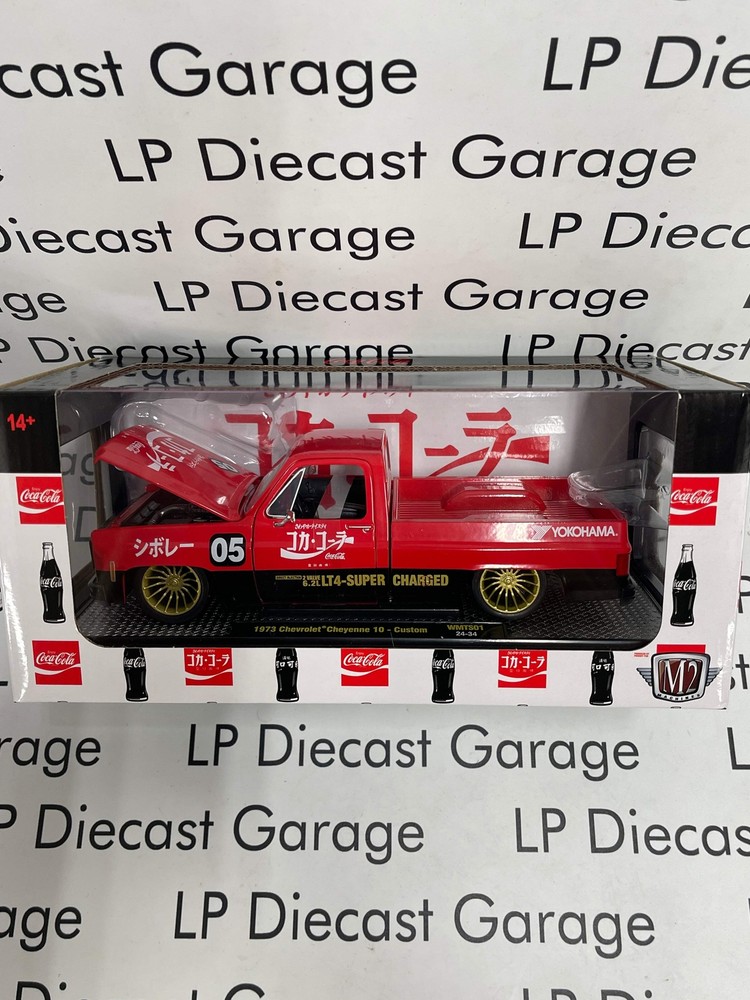 M2 Machines 1973 Chevrolet Cheyenne 10 Custom LT4 Supercharged Japan 1:24 Diecas