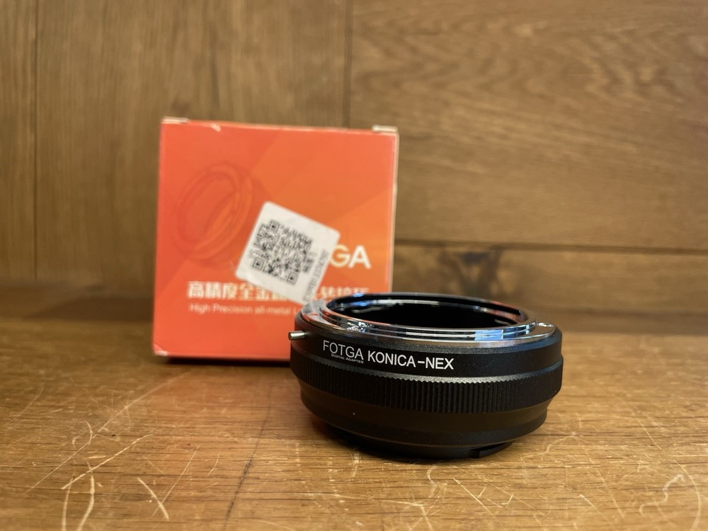 *Mint* FOTGA Konica-NEX Adapter for AR Lens to E-Mount Sony A6700 A9III A7CR etc