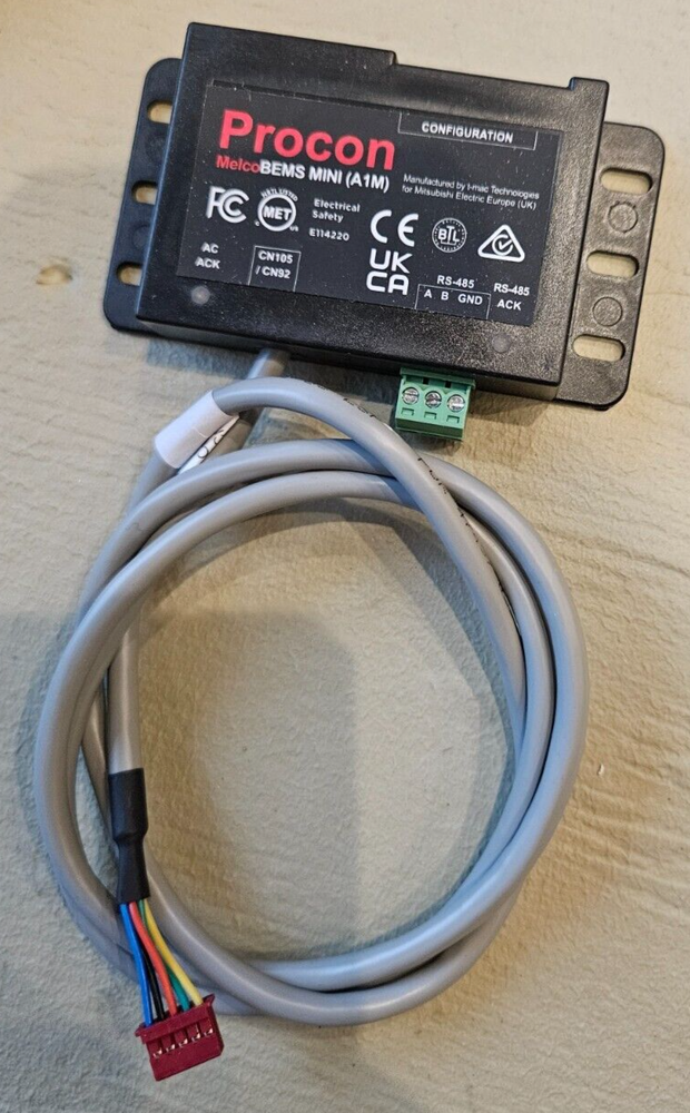 Mitsubishi Electric Procon MelcoBEMS MINI Backnet and Modbus Interface -...