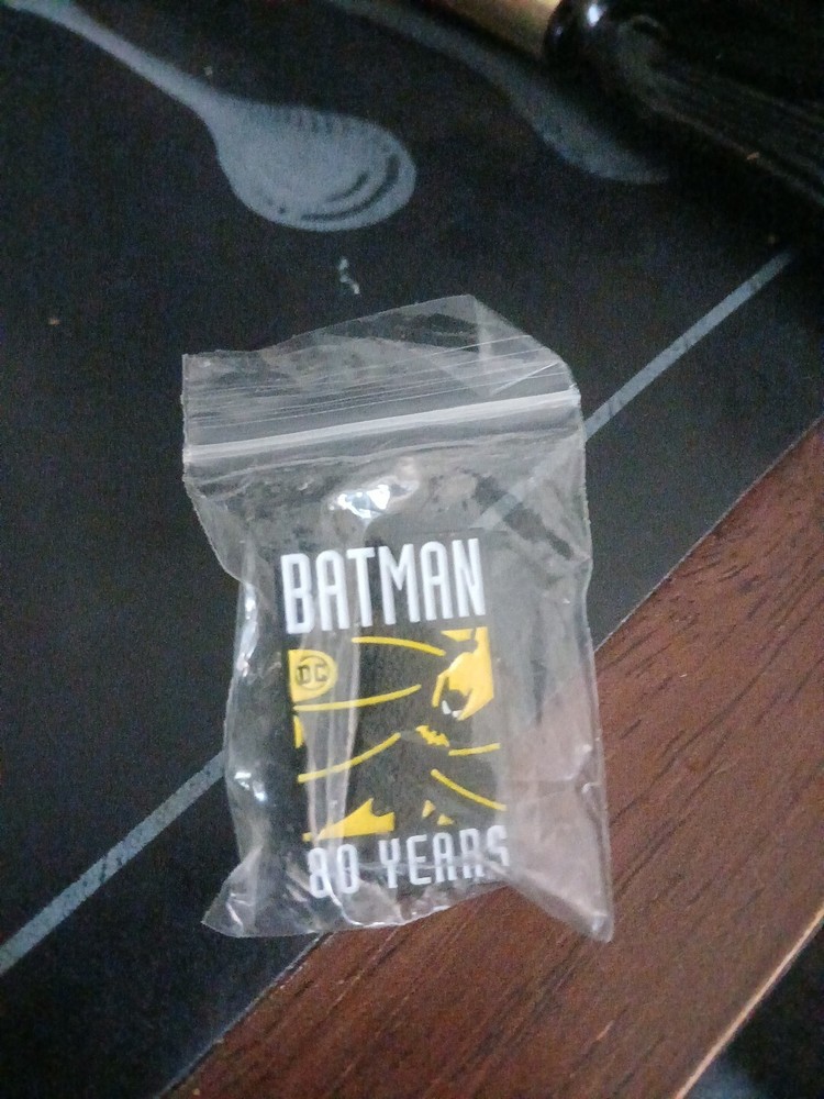 Batman 80 Years Collectible Pin NEW!