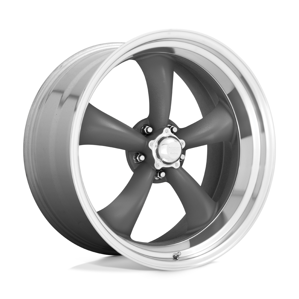 American Racing Vintage VNCL215 16X7 5X4.75 M-GRY MACH-LP 00MM