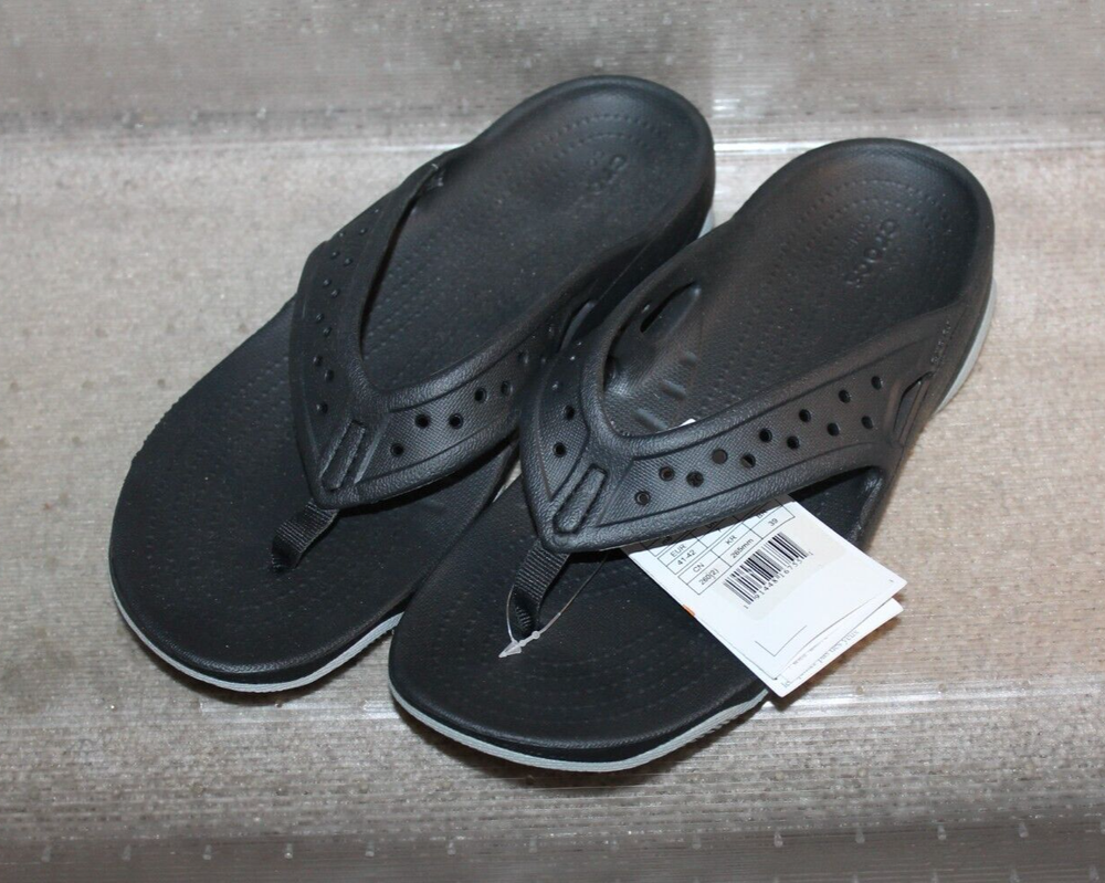CROCS Swiftwater Deck Thong Flip Flop Sandal 204961 Men’s US 8