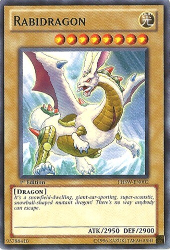 Rabidragon PHSW-EN002 Common 1st Edition Moderately Played x3