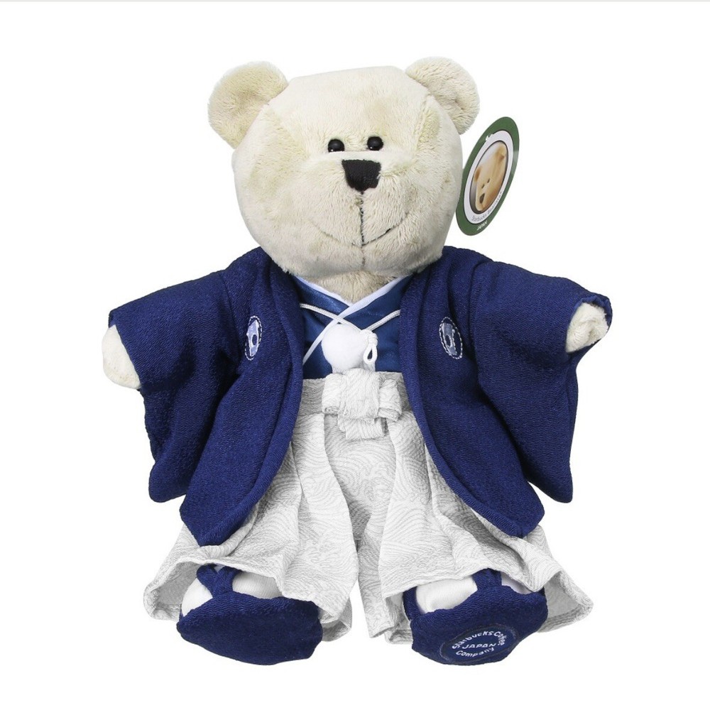 Starbucks Japan Limited Edition Bearista Boy Bear Kimono Hakama Plush Japan  NEW