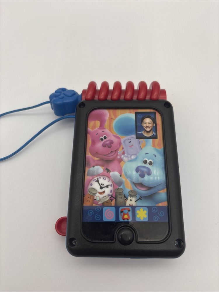Blues Clues Handy Dandy Play Phone Notebook Electronic Toy WORKS USED Viacom2020