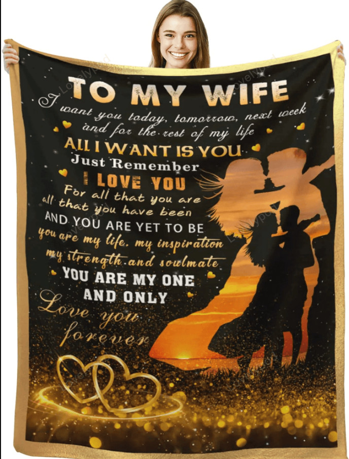 To My Wife Sofa BLANKET Best Price Mother Day Gift All Over Print Us Size-image