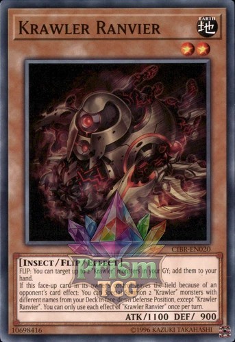 Krawler Ranvier CIBR-EN020 Yugioh