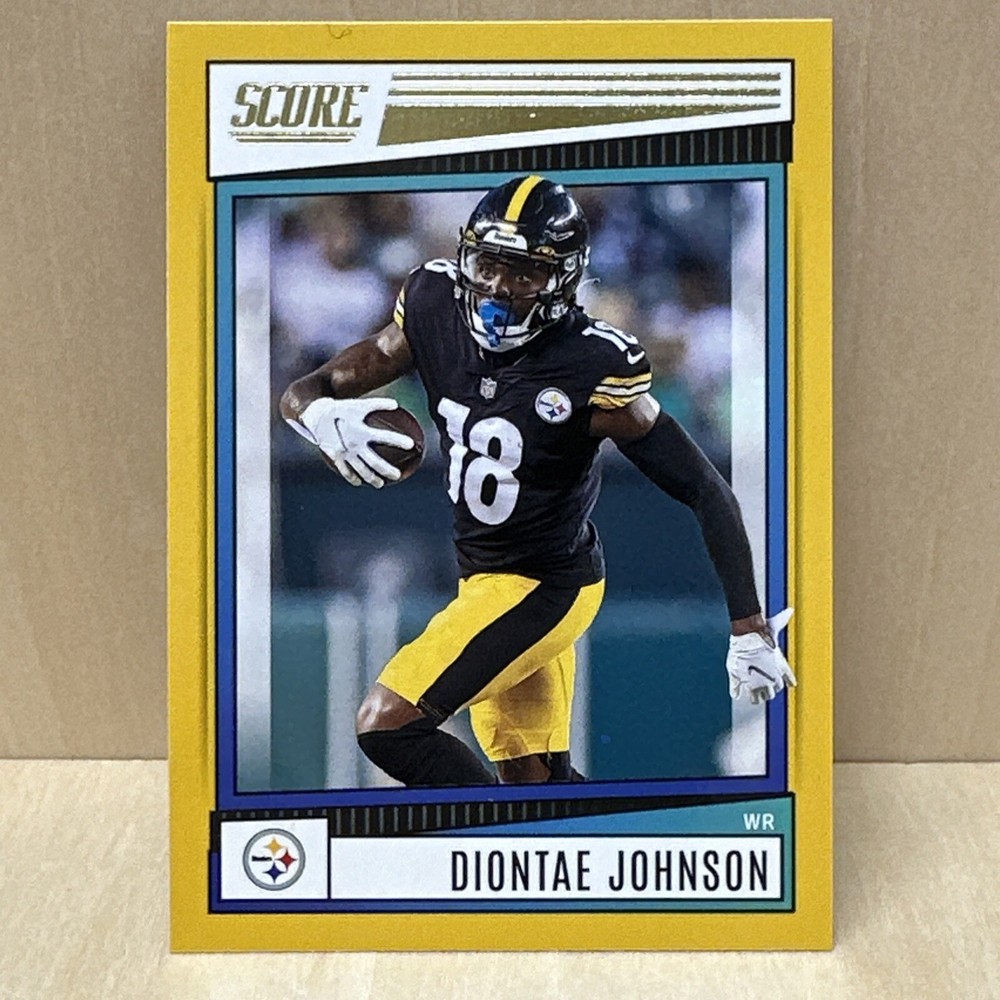 2022 Panini Score Gold Diontae Johnson #211 Pittsburg Steelers