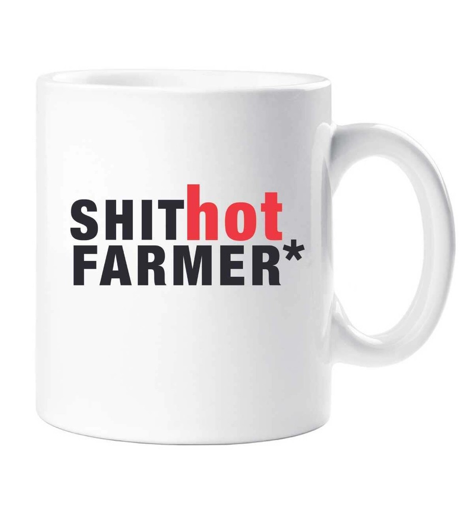 Sh*t Hot Farmer Gift Coffee Mug for Hardworking Farmers  
