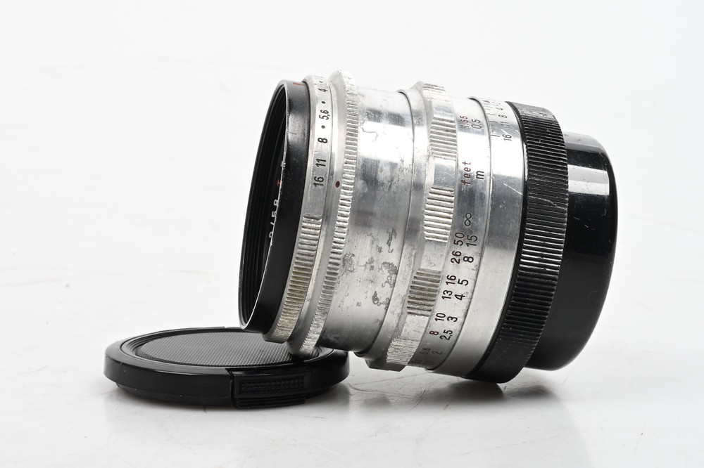 Carl Zeiss Jena 58mm f2 Biotar T Lens for Exakta Mount Vintage 424