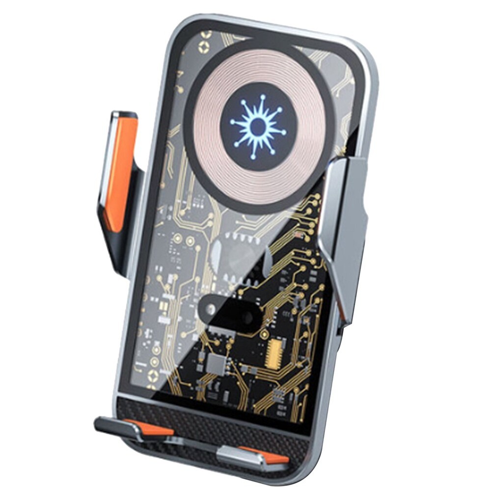 Auto-Clamping Wireless Car Charger Vent Mount, 15W Fast Charging, Phone7358