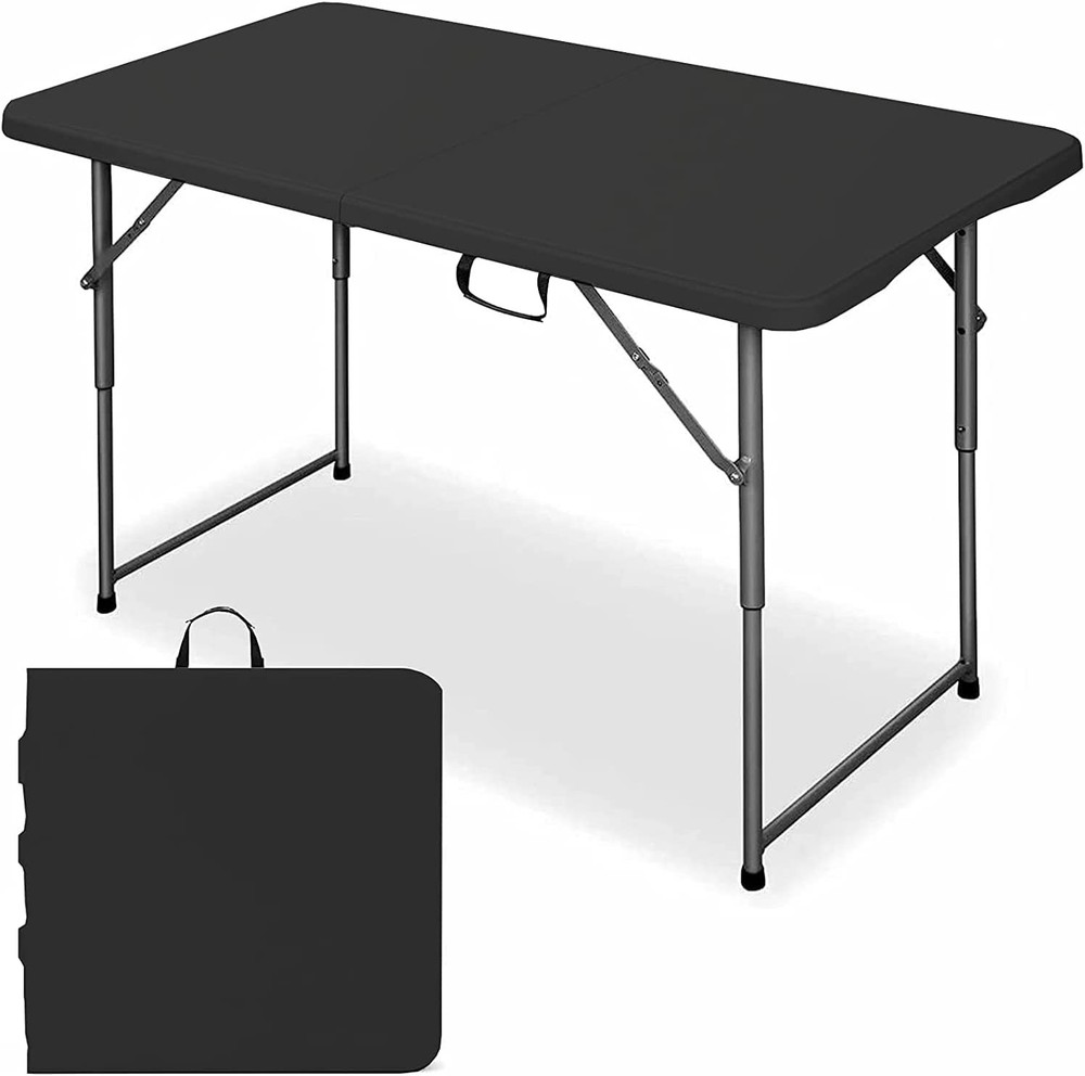 Compact 4FT Folding Table for Indoor Outdoor Use Portable Space-Saving