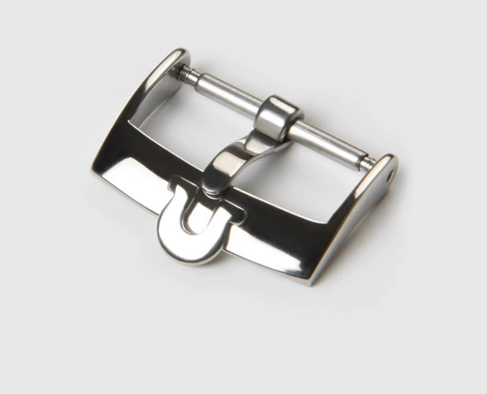 OMEGA-16mm 18mm 20mm Silver/Gold Plated Buckle