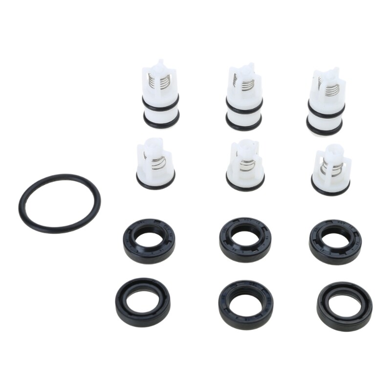 220V High Pressure Pump Washer Repair Kit with Seals Oil Valves