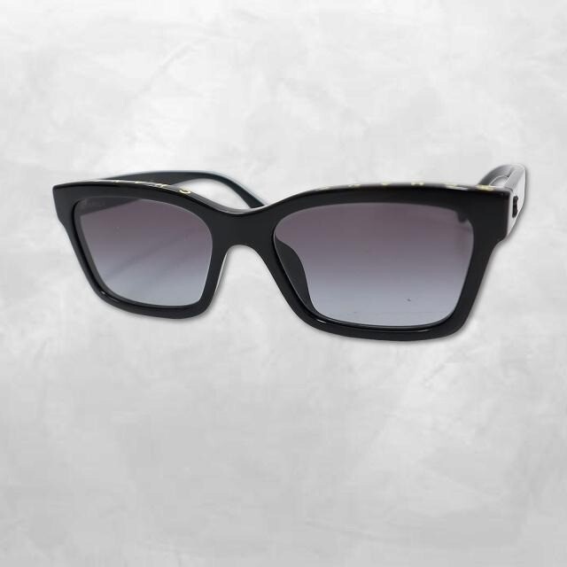 CHANEL 5417 Sunglasses Black Frame Coco Mark